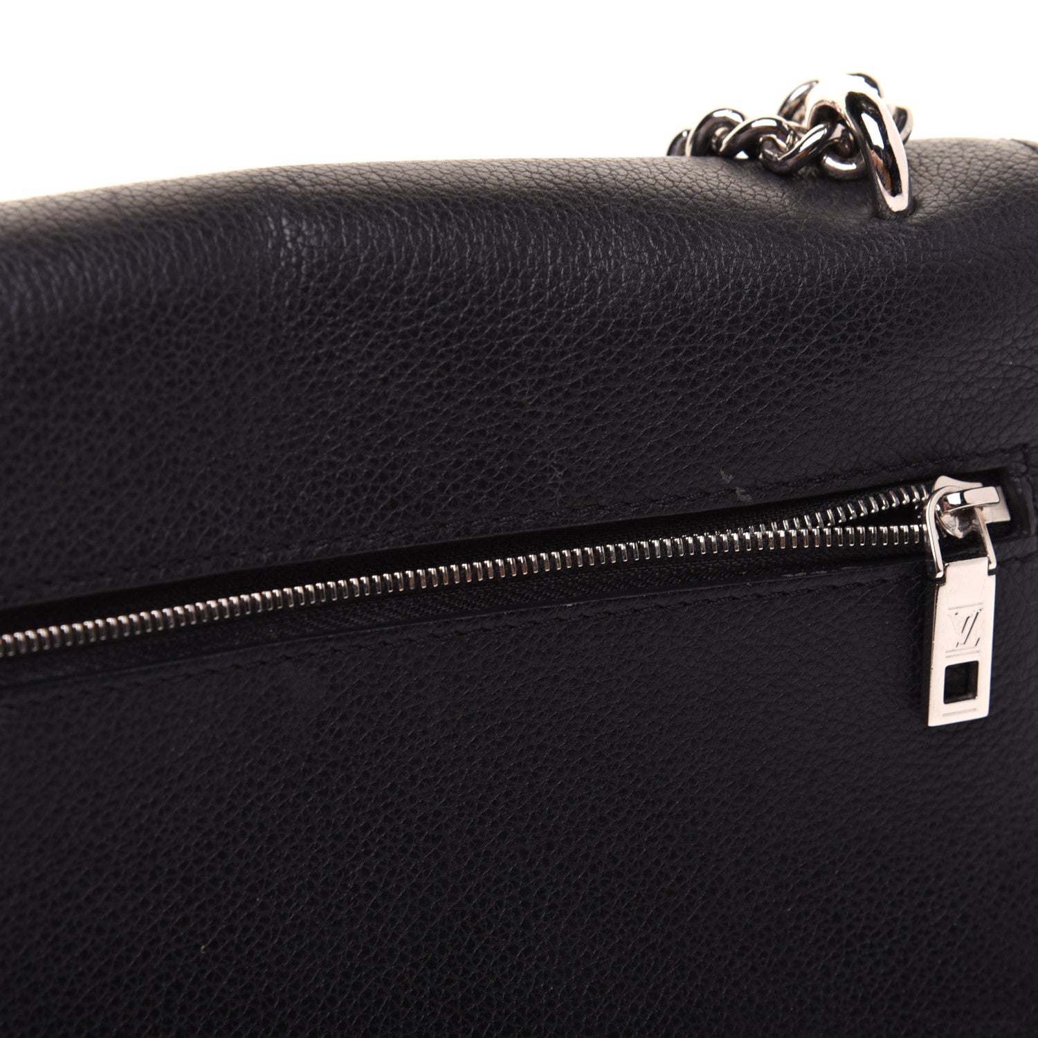 Louis Vuitton Soft Calfskin My Lockme Chain Bag BB Black 15 of 17