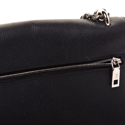 Louis Vuitton Soft Calfskin My Lockme Chain Bag BB Black 15 of 17