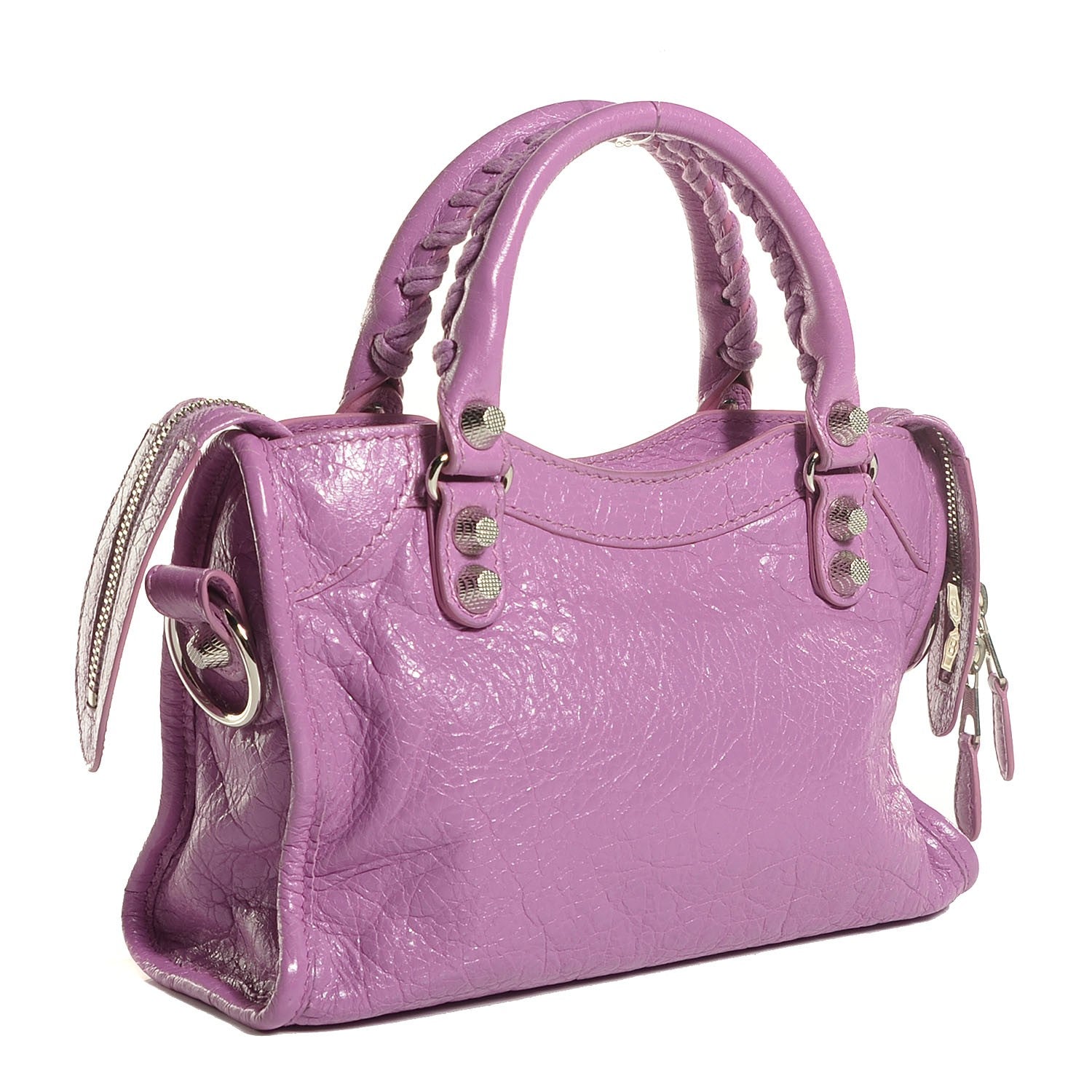 Balenciaga Agneau Giant 12 Silver Hardware Mini City Rose Berlingot 3 of 12