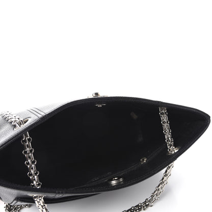 Chanel Grained Calfskin Bijoux Chain Shoulder Bag Black 5 of 19