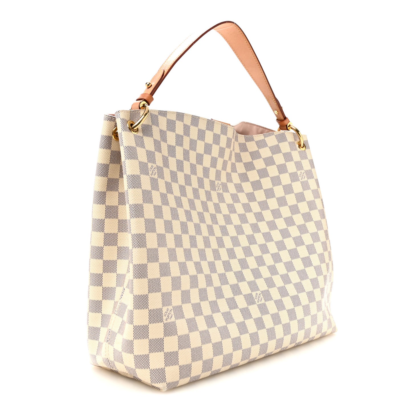 Damier Azur Graceful MM Rose Ballerine