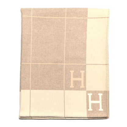 Hermes Wool Cashmere Avalon III Blanket Coco Camomille 1 of 3
