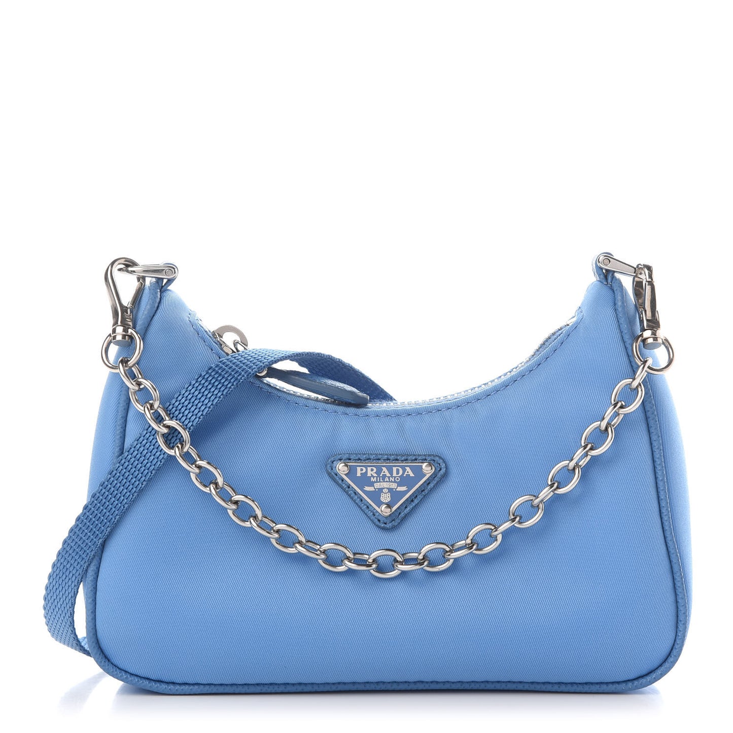 Tessuto Nylon Saffiano Mini Re-Edition 2000 Shoulder Bag Pervinca