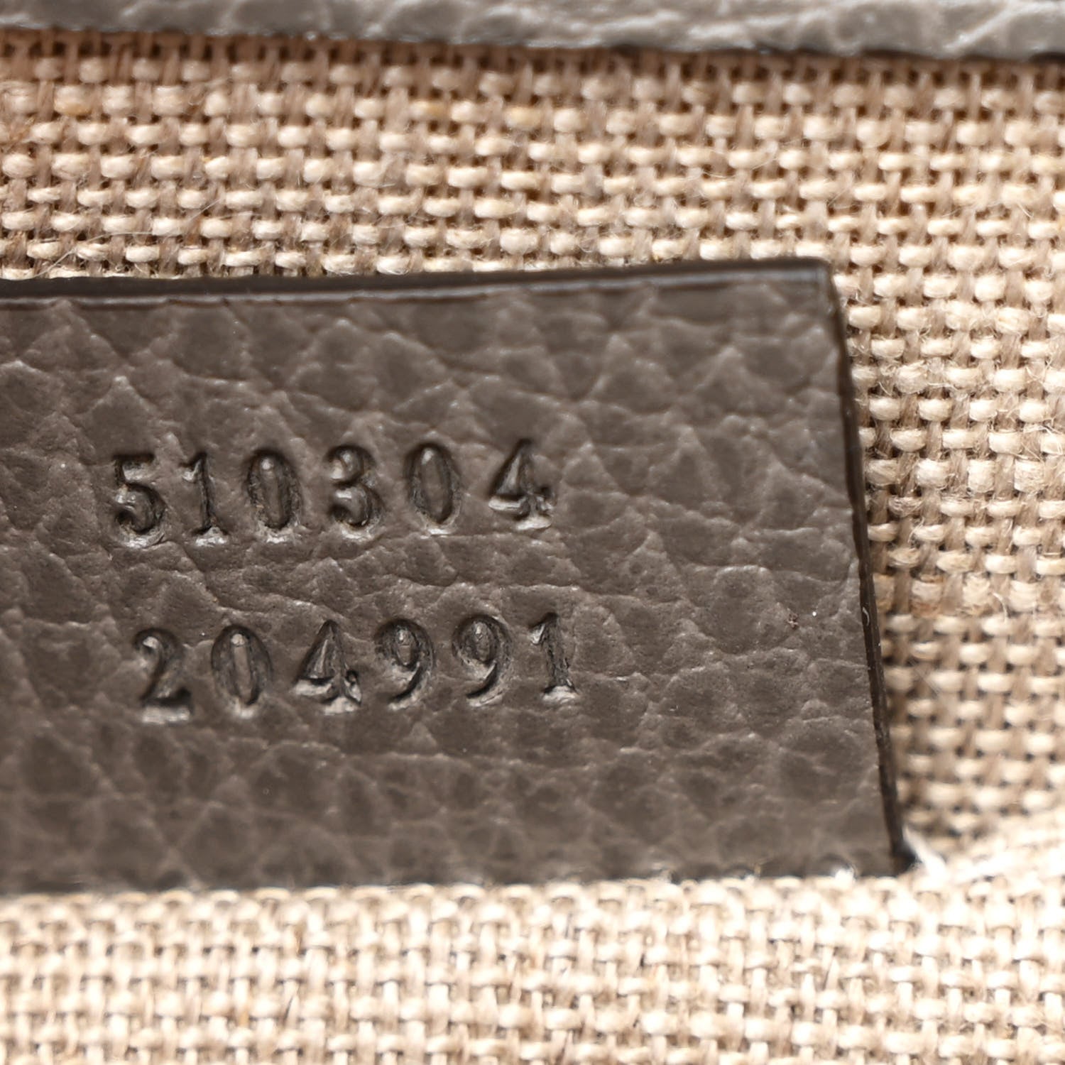Gucci Dollar Calfskin Small Interlocking G Shoulder Bag Loess 8 of 13