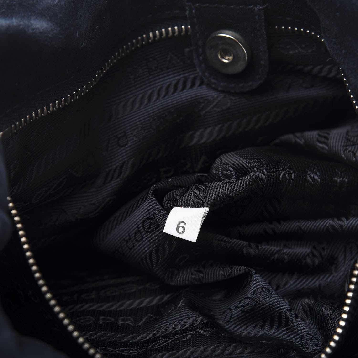 Prada Suede Scamosciato Hobo Blue 7 of 10