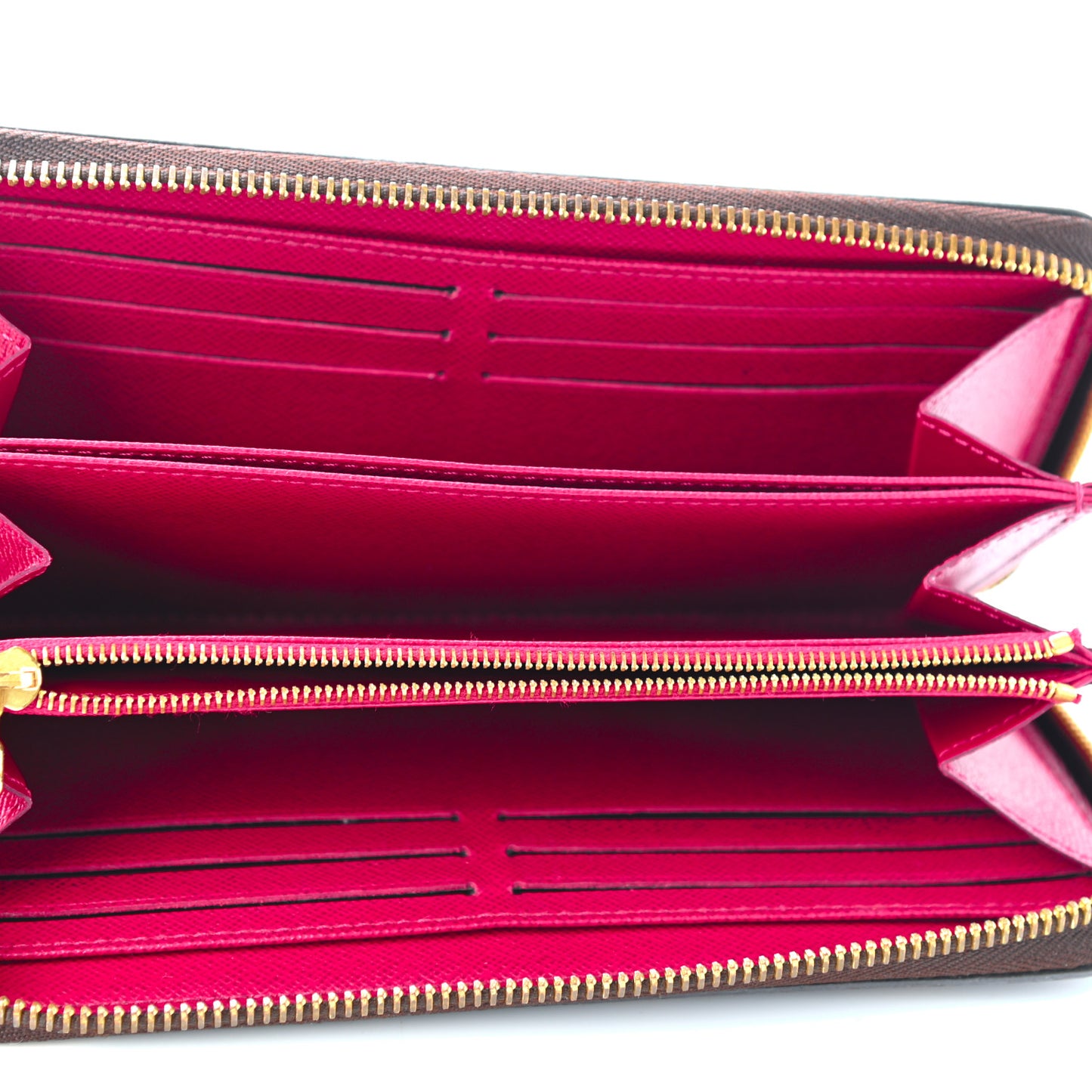 Monogram Zippy Wallet Fuchsia