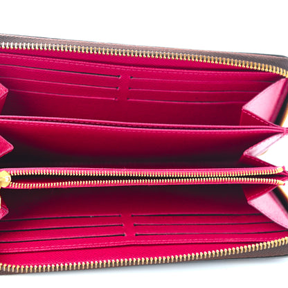 Louis Vuitton Monogram Zippy Wallet Fuchsia 5 of 8