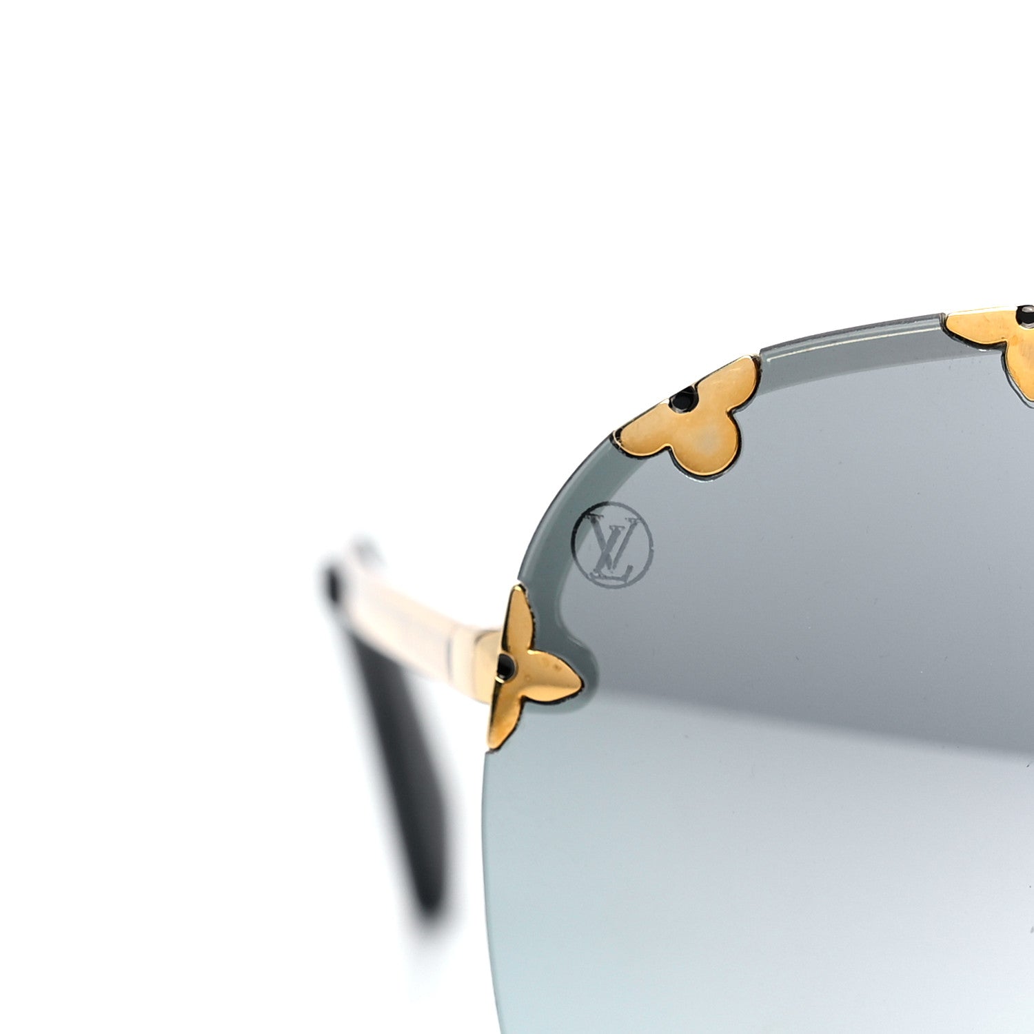 Louis Vuitton Purple Rain Sunglasses Z2367W Silver 7 of 9