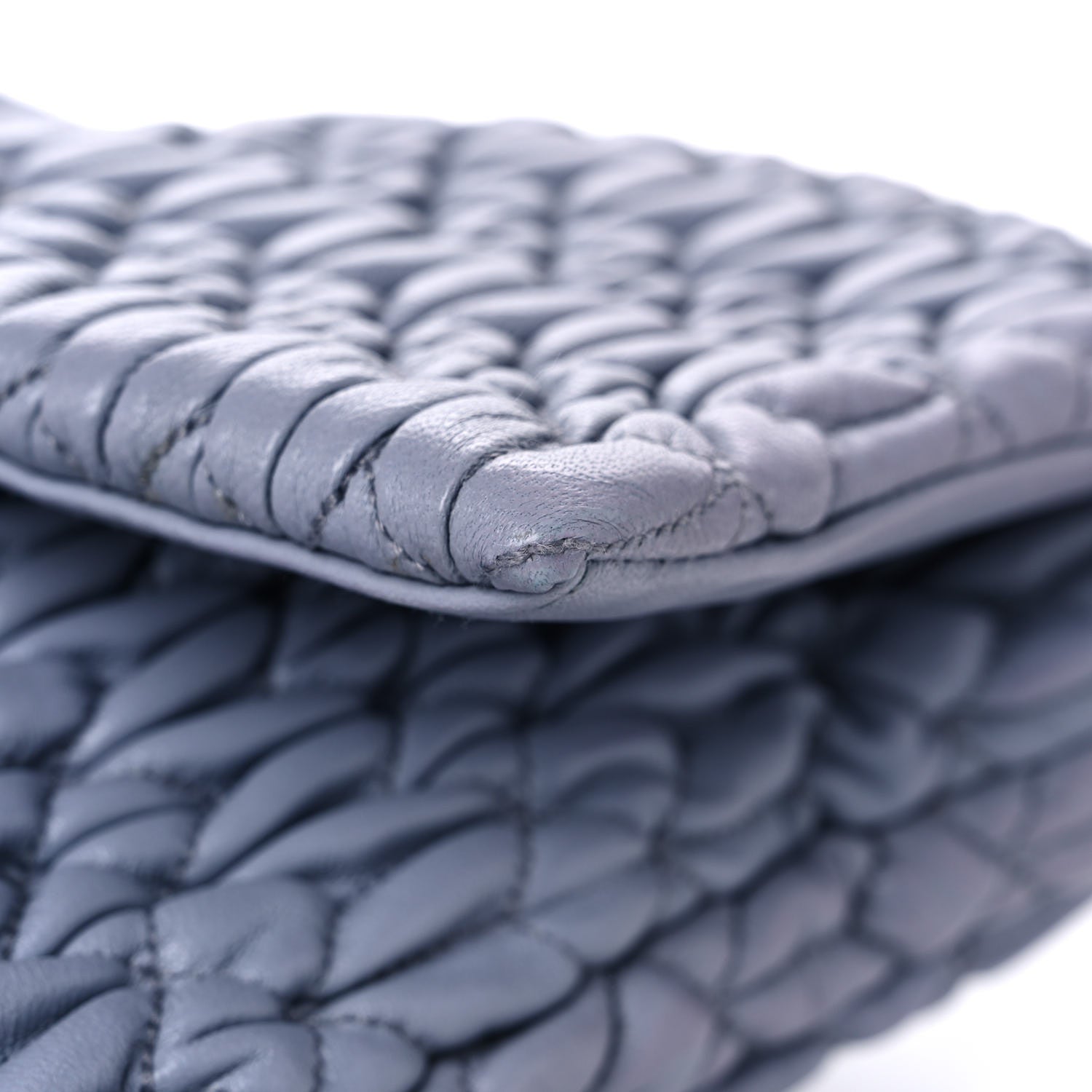 Miu Miu Nappa Matelasse Shoulder Bag Astro 8 of 12