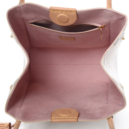Louis Vuitton Damier Azur Propriano Rose Ballerine 7 of 11