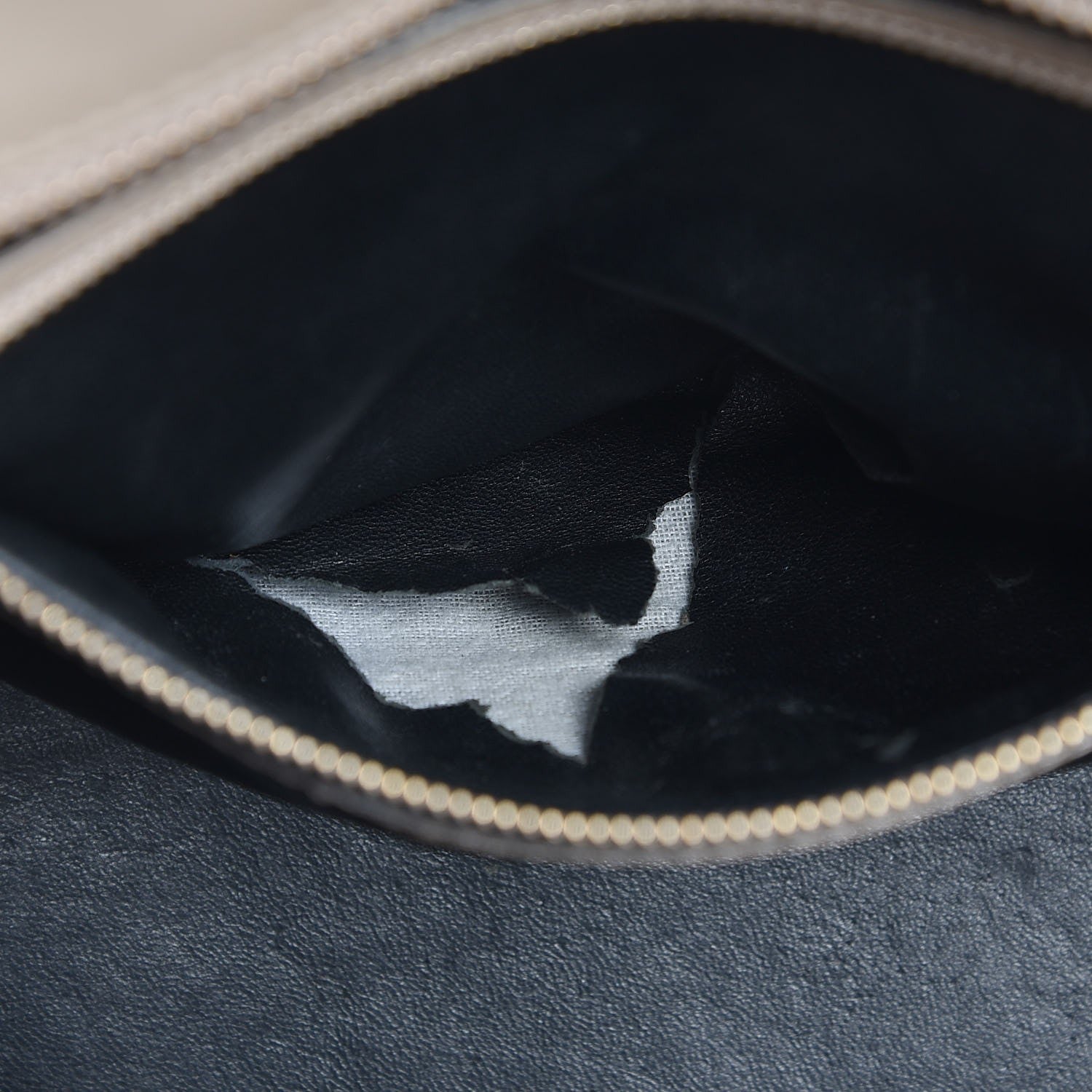 Celine Satin Calfskin Mini Luggage Powder Black 7 of 17