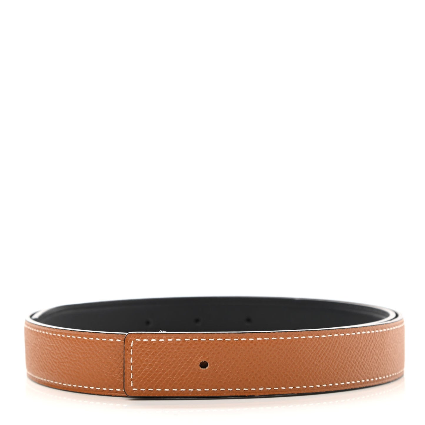 Swift Epsom 24mm Belt Strap 75 Black Gold