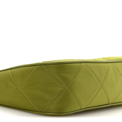 Prada Re-Nylon Saffiano Stitched Mini Re-Edition 1995 Chaine Shoulder Bag Edera 9 of 11