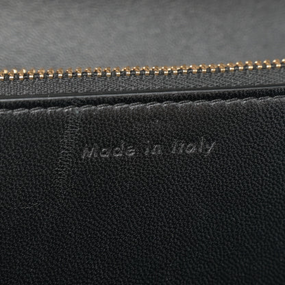 Celine Liege Calfskin Medium Classic Box Flap Bag Black 7 of 15