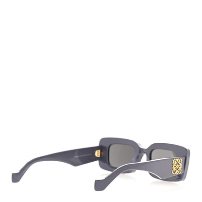 Loewe Acetate Rectangular Sunglasses LW40101I Dusty Lilac 4 of 10