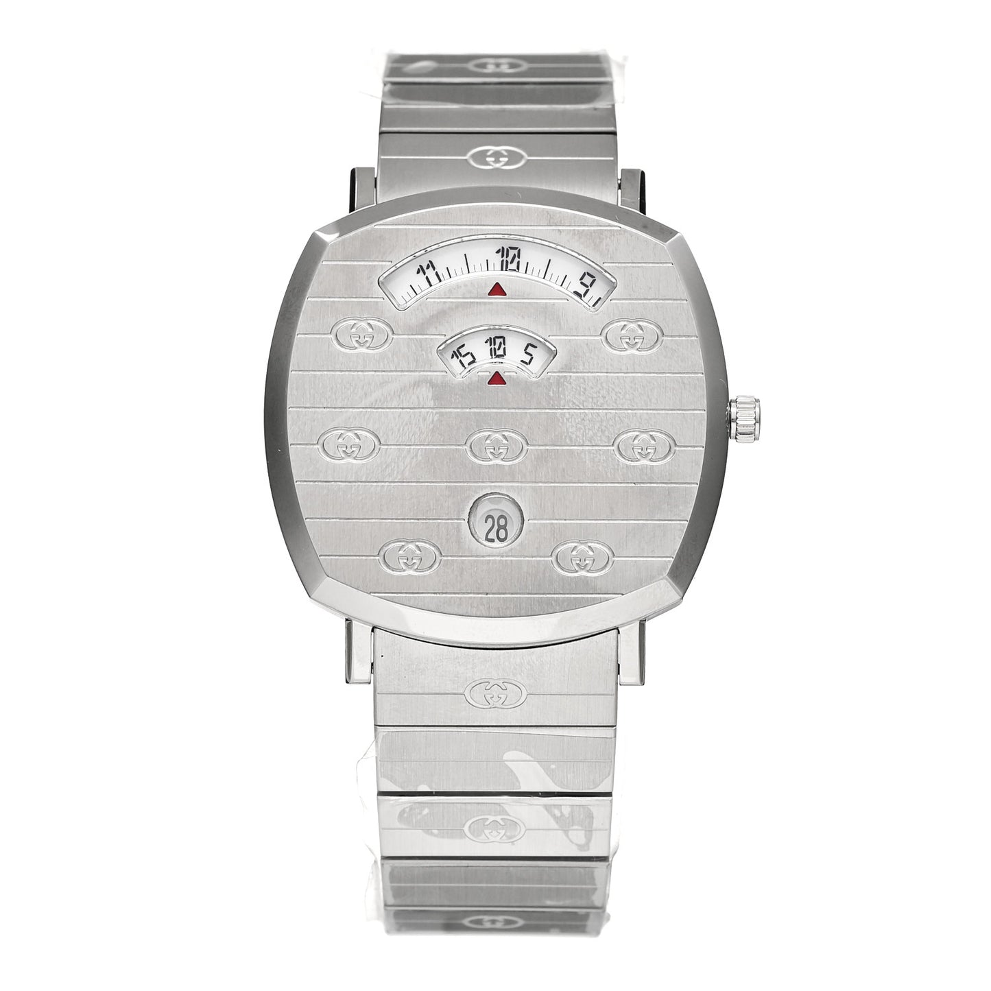 Stainless Steel 38mm Grip Quartz Watch