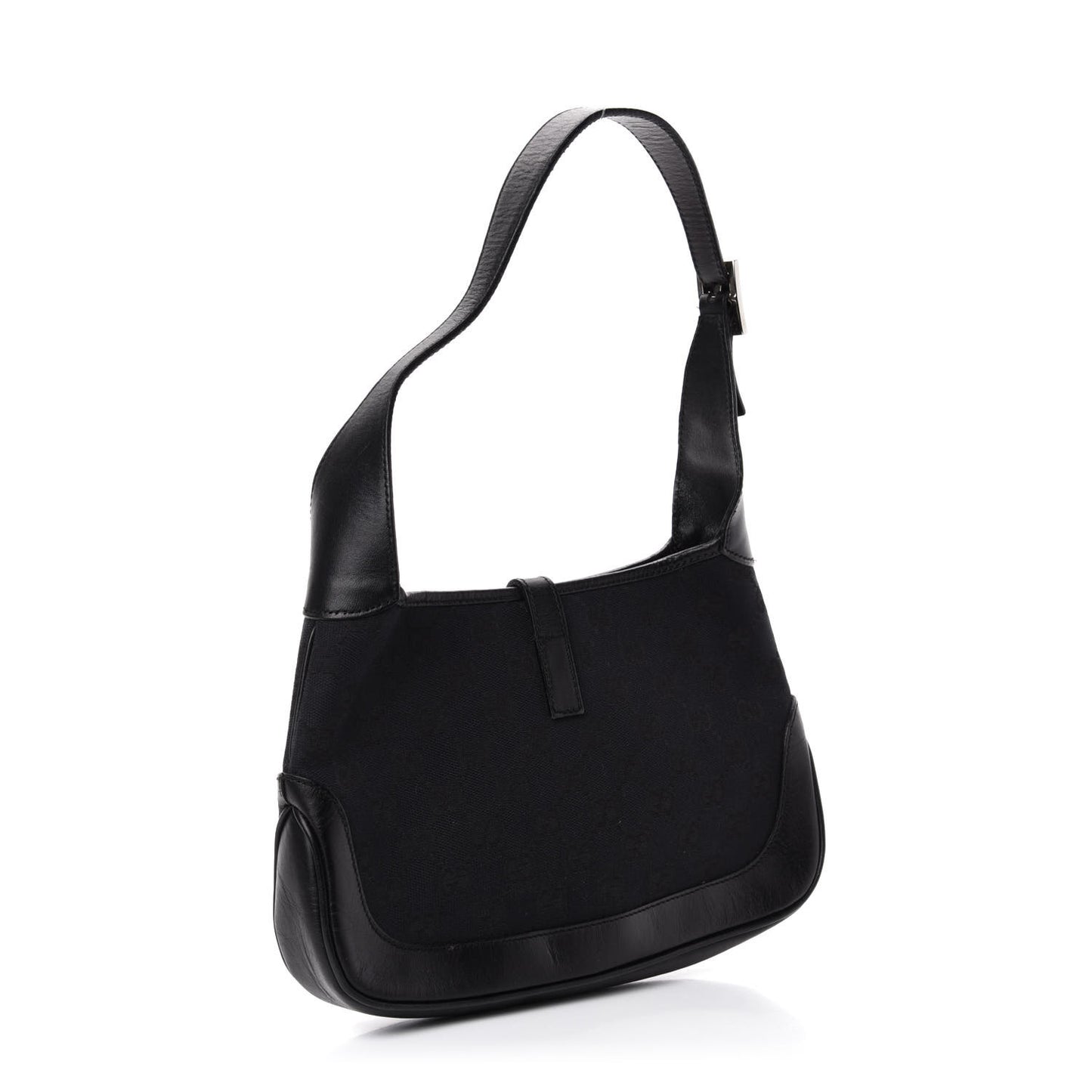 Monogram Small Jackie O Hobo Black