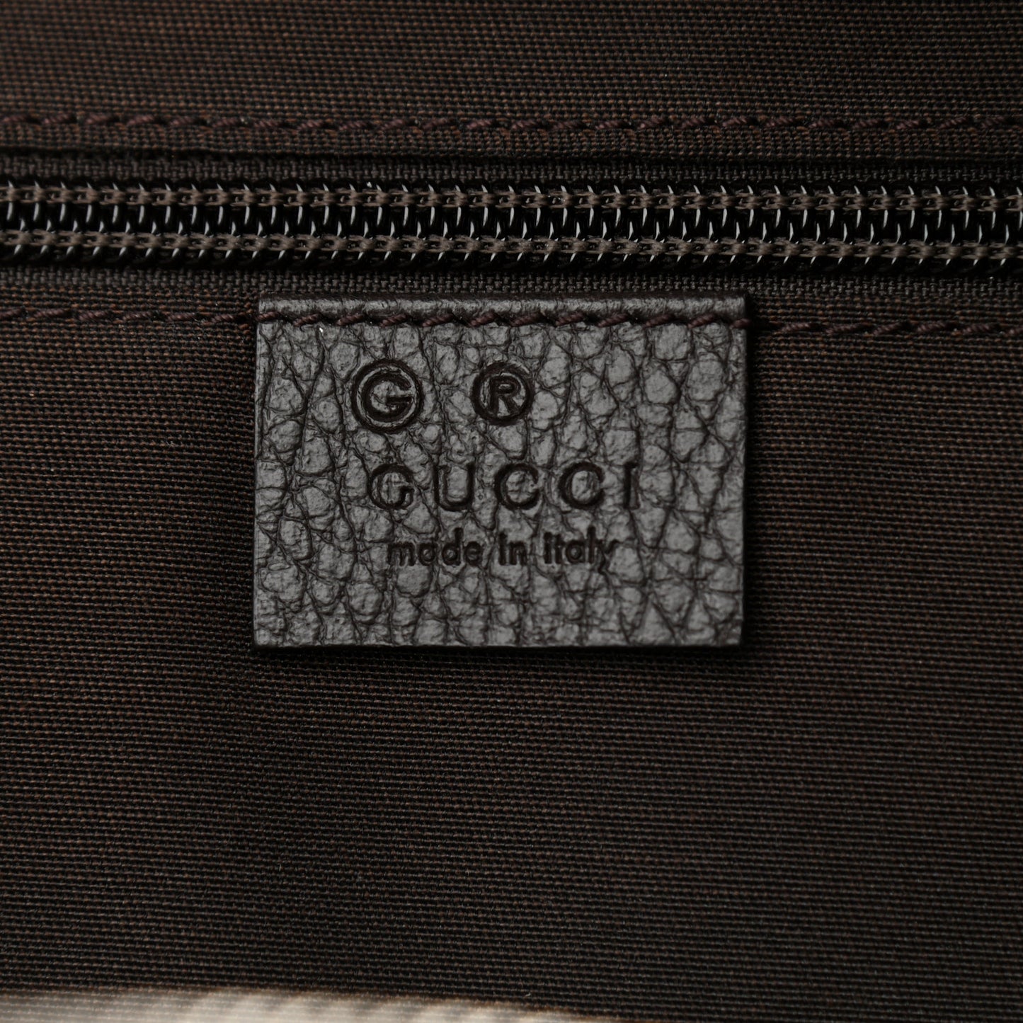 GG Monogram Travel Backpack Dark Brown