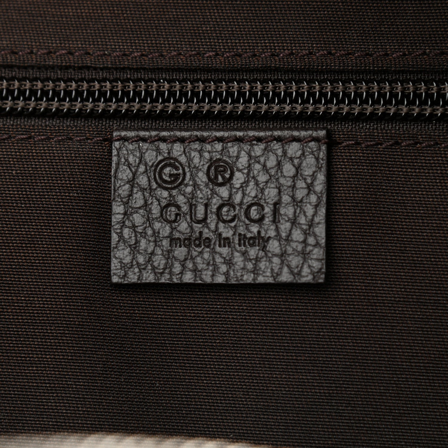Gucci GG Monogram Travel Backpack Dark Brown 6 of 11