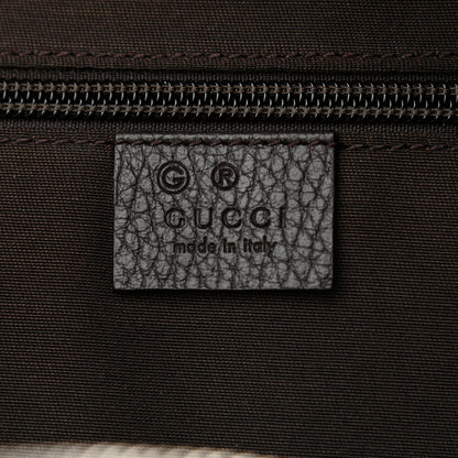 Gucci GG Monogram Travel Backpack Dark Brown 6 of 11