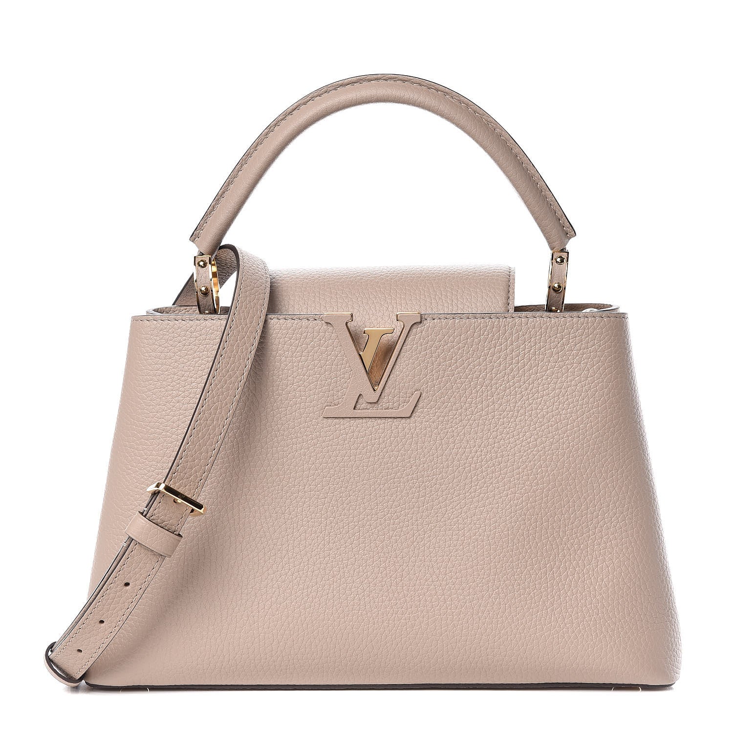 Louis Vuitton Taurillon Capucines PM Galet 1 of 15