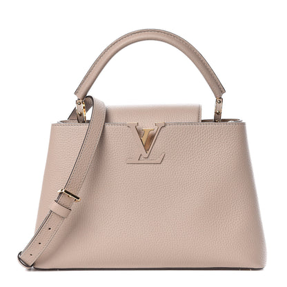 Louis Vuitton Taurillon Capucines PM Galet 1 of 15