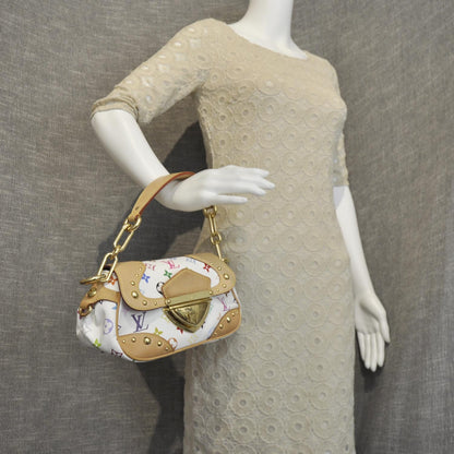 Louis Vuitton Monogram Multicolor Marilyn White 2 of 8