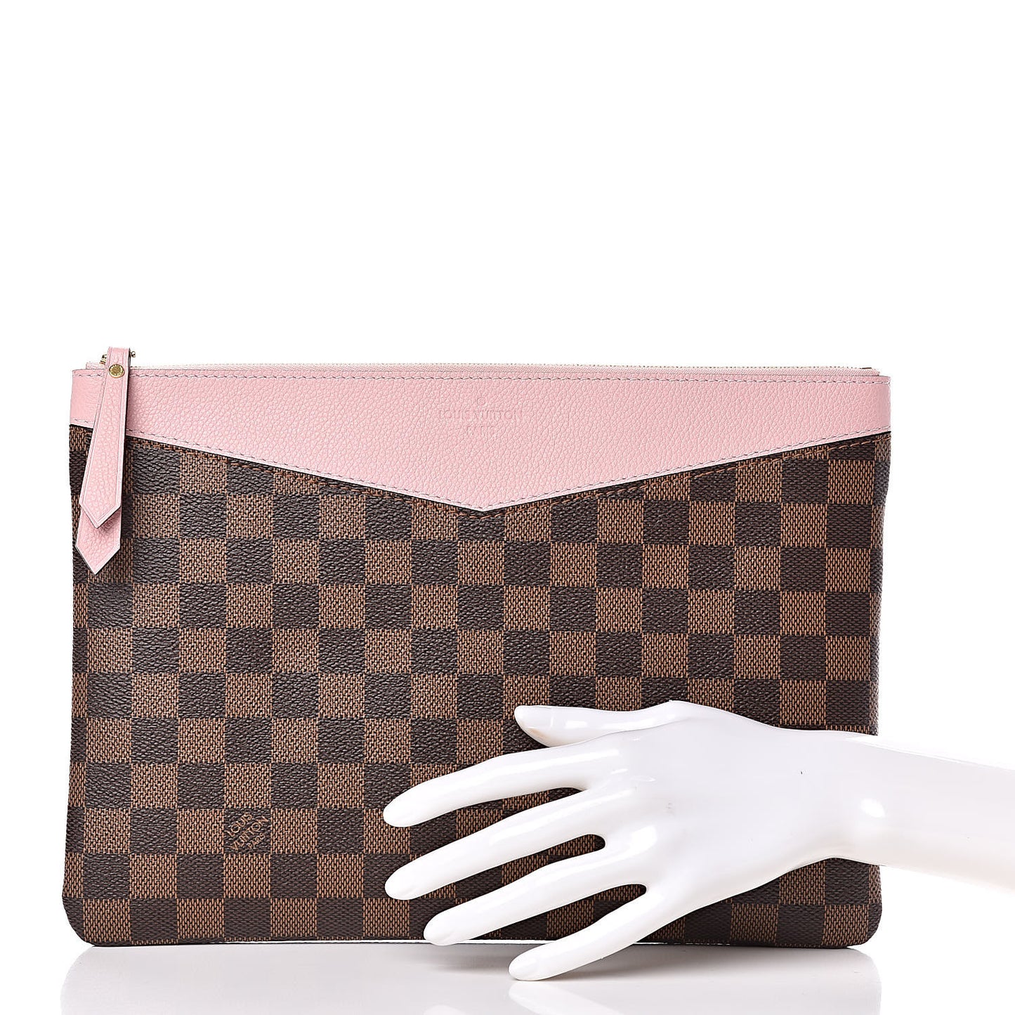 Damier Ebene Daily Pouch Rose Poudre