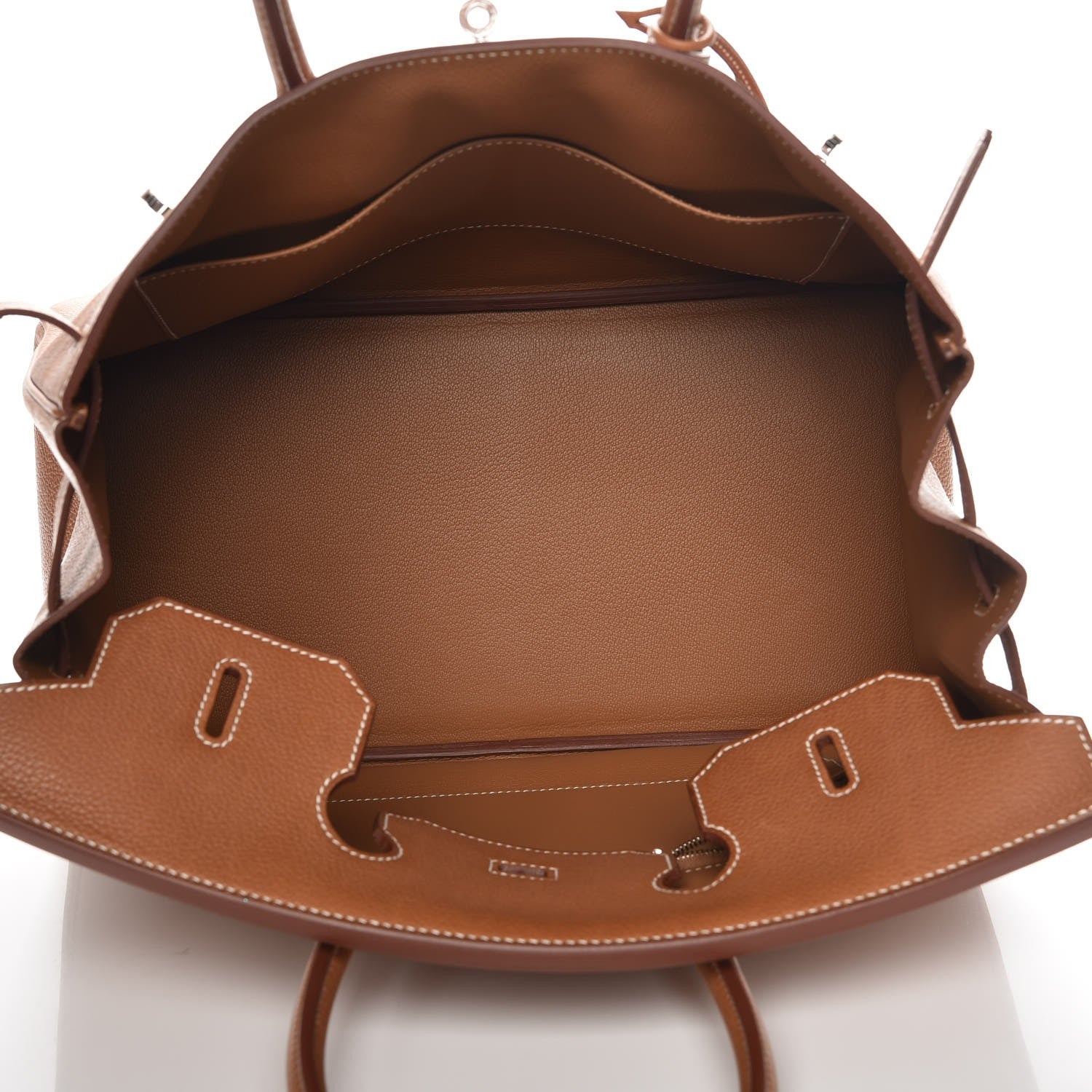 Hermes Natural Barenia Faubourg Birkin 35 Fauve 7 of 29