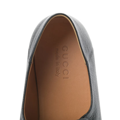 Gucci Havely Kid Web Mens Horsebit Loafers 9.5 Black 7 of 9