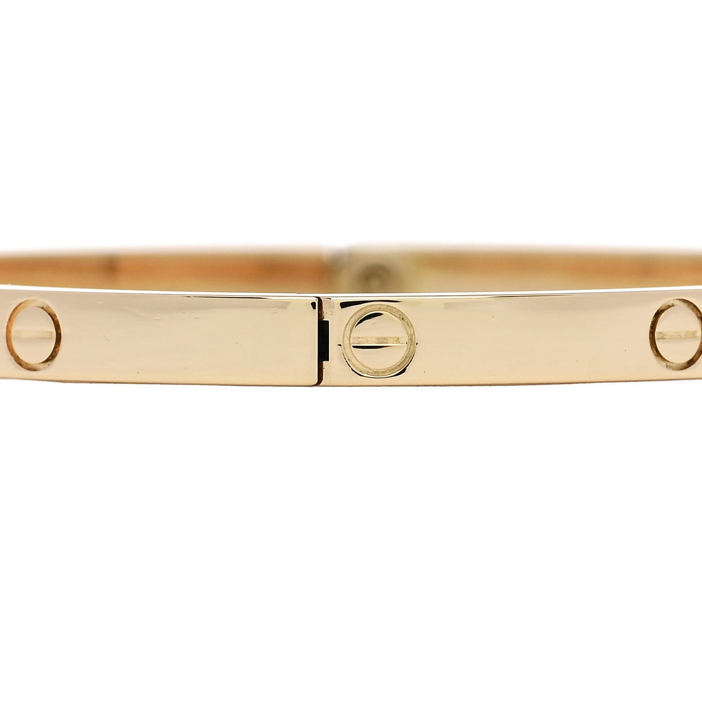 18K Yellow Gold Small LOVE Bracelet 16