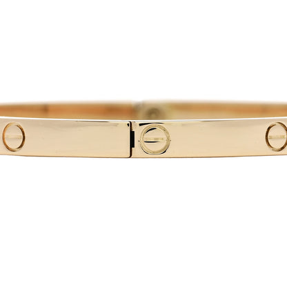 Cartier 18K Yellow Gold Small LOVE Bracelet 16 3 of 6