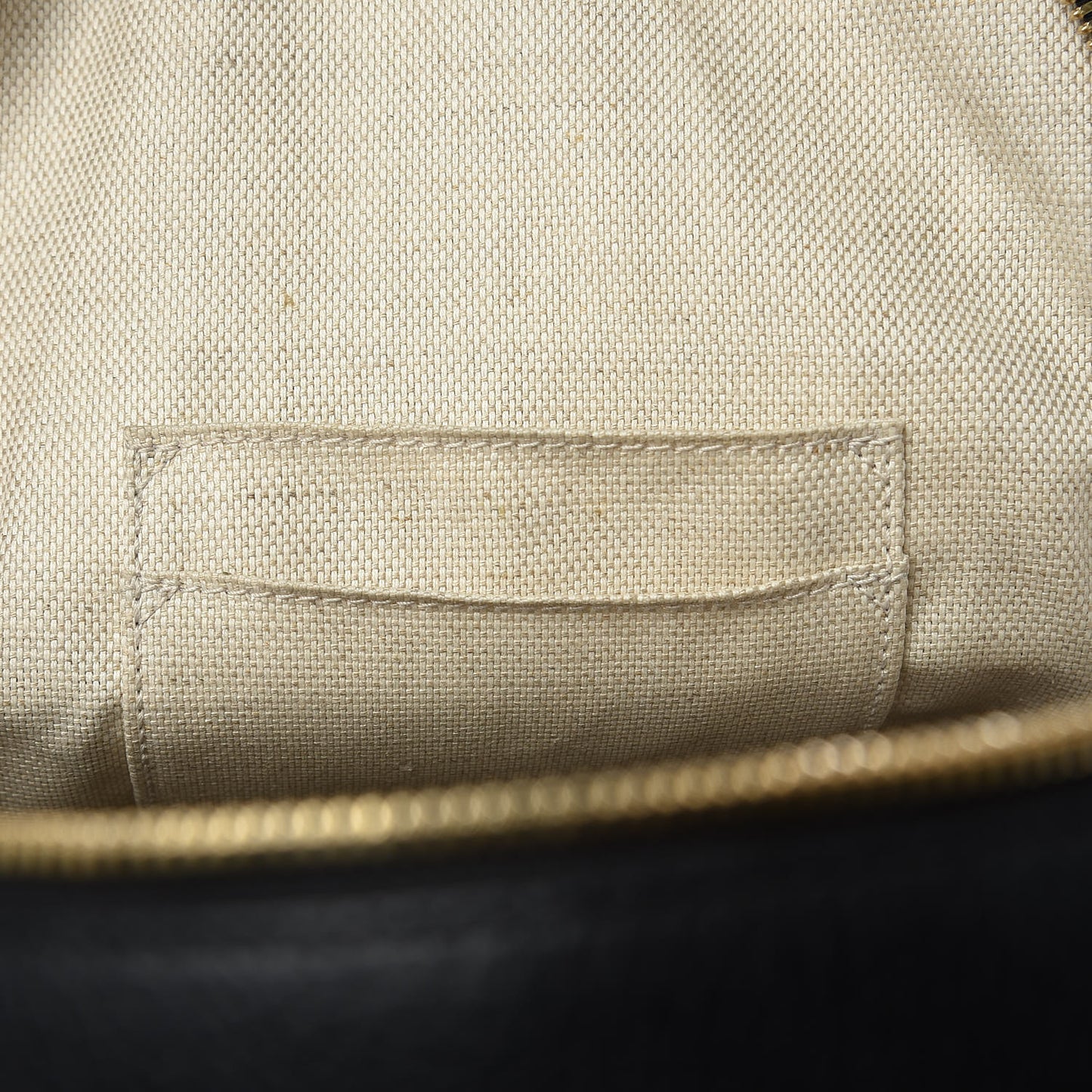 Pebbled Calfskin Soho Chain Backpack Black