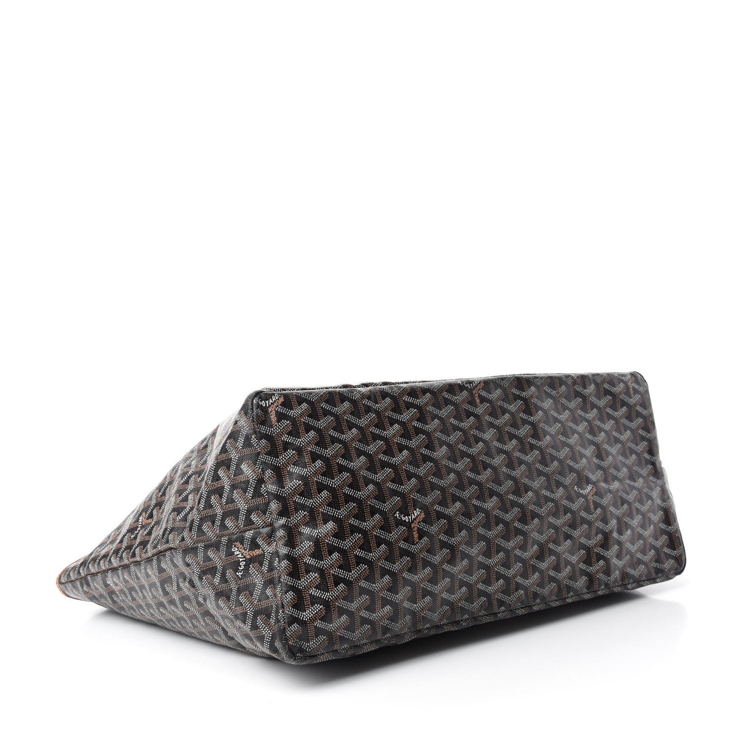 Goyard Goyardine Saint Louis GM Black Gold 4 of 10