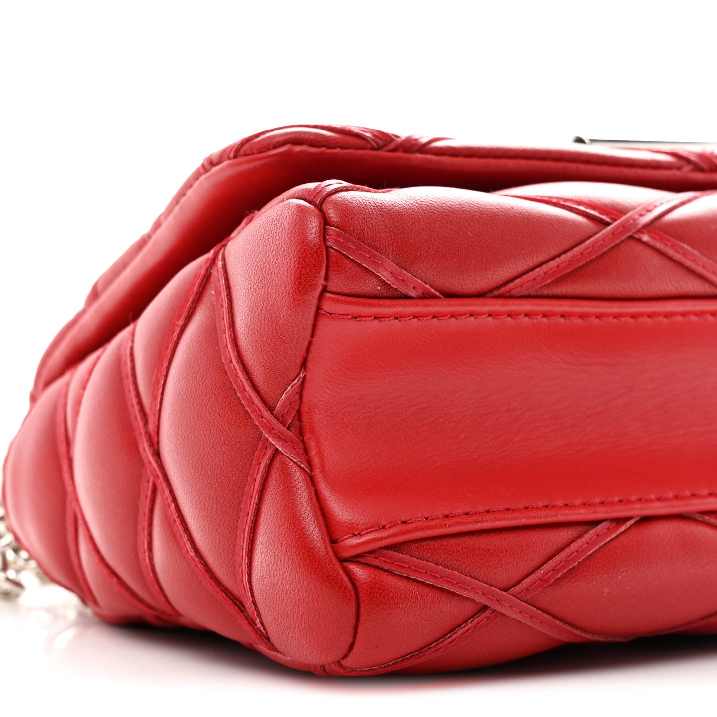 Lambskin Malletage GO-14 Mini Red