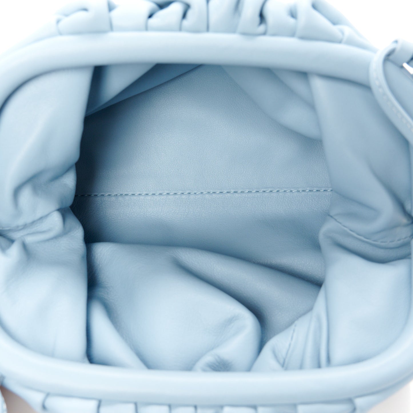 Butter Calfskin The Mini Pouch Ice