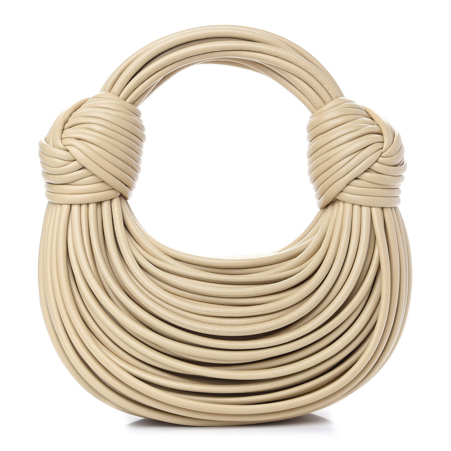 Nappa Mini Tubular Double Knot Porridge