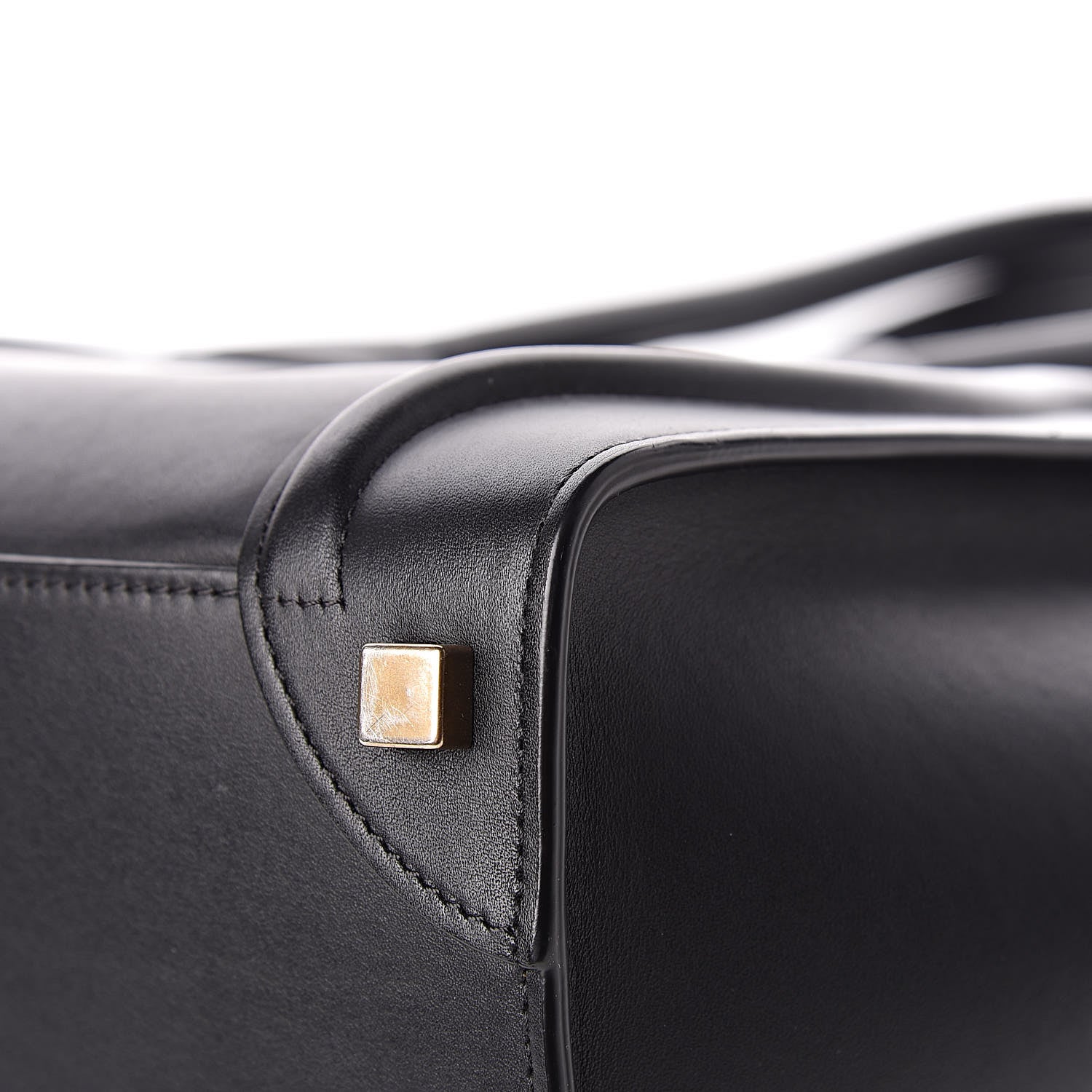 Celine Smooth Calfskin Micro Luggage Black 10 of 13