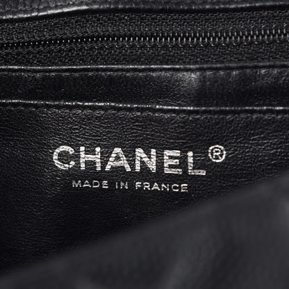 Chanel Caviar Quilted Jumbo Single Flap Black 7 of 15