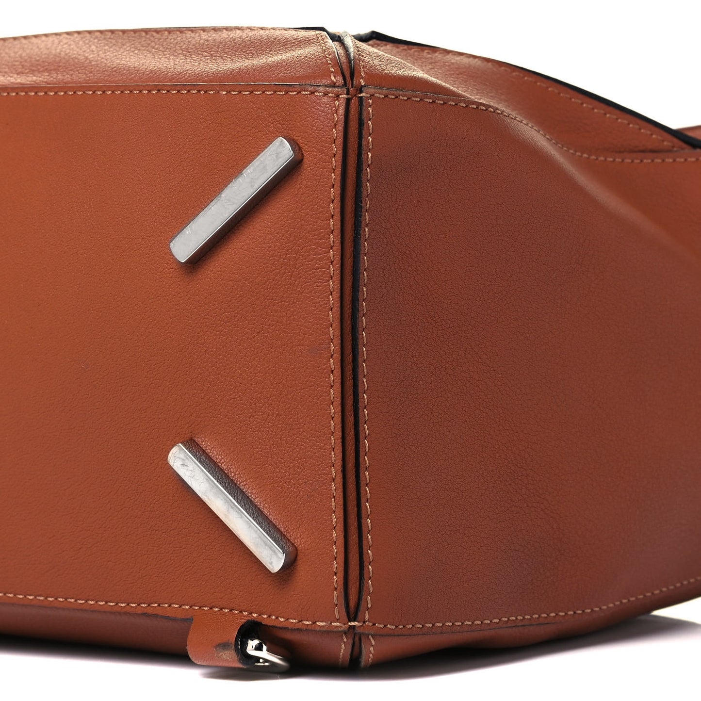 Calfskin Medium Puzzle Bag Tan