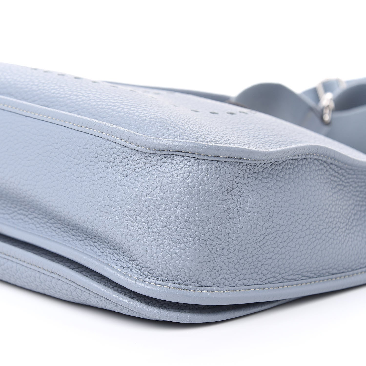 Hermes Taurillon Clemence Evelyne III GM Bleu Lin 9 of 11