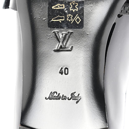 Louis Vuitton Patent Uniformes Ballet Flats 40 Black 6 of 8
