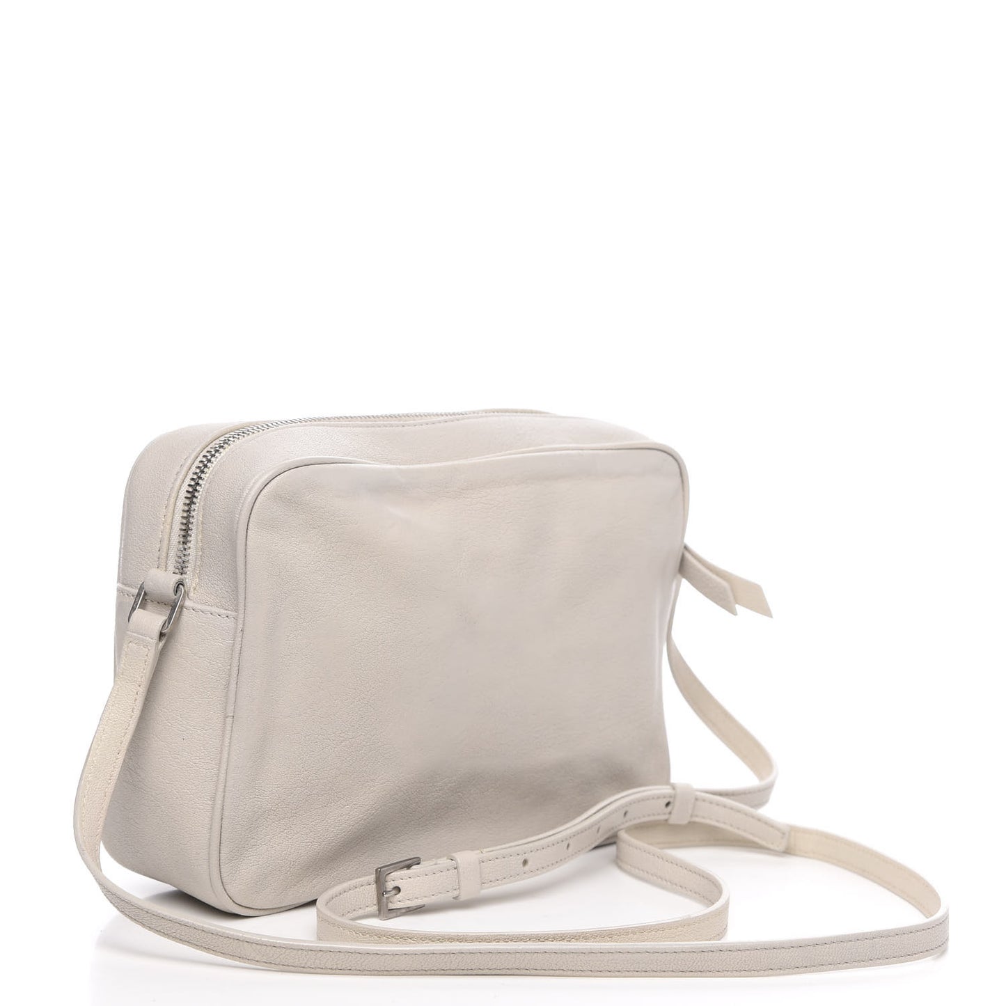 Calfskin Small Lou Camera Bag Icy White