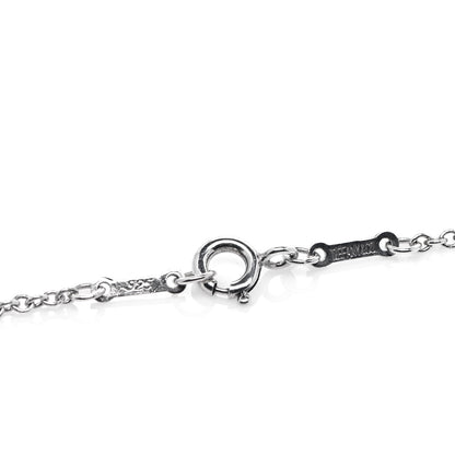 Tiffany Sterling Silver 27mm Elsa Peretti Open Heart Pendant Necklace 4 of 4