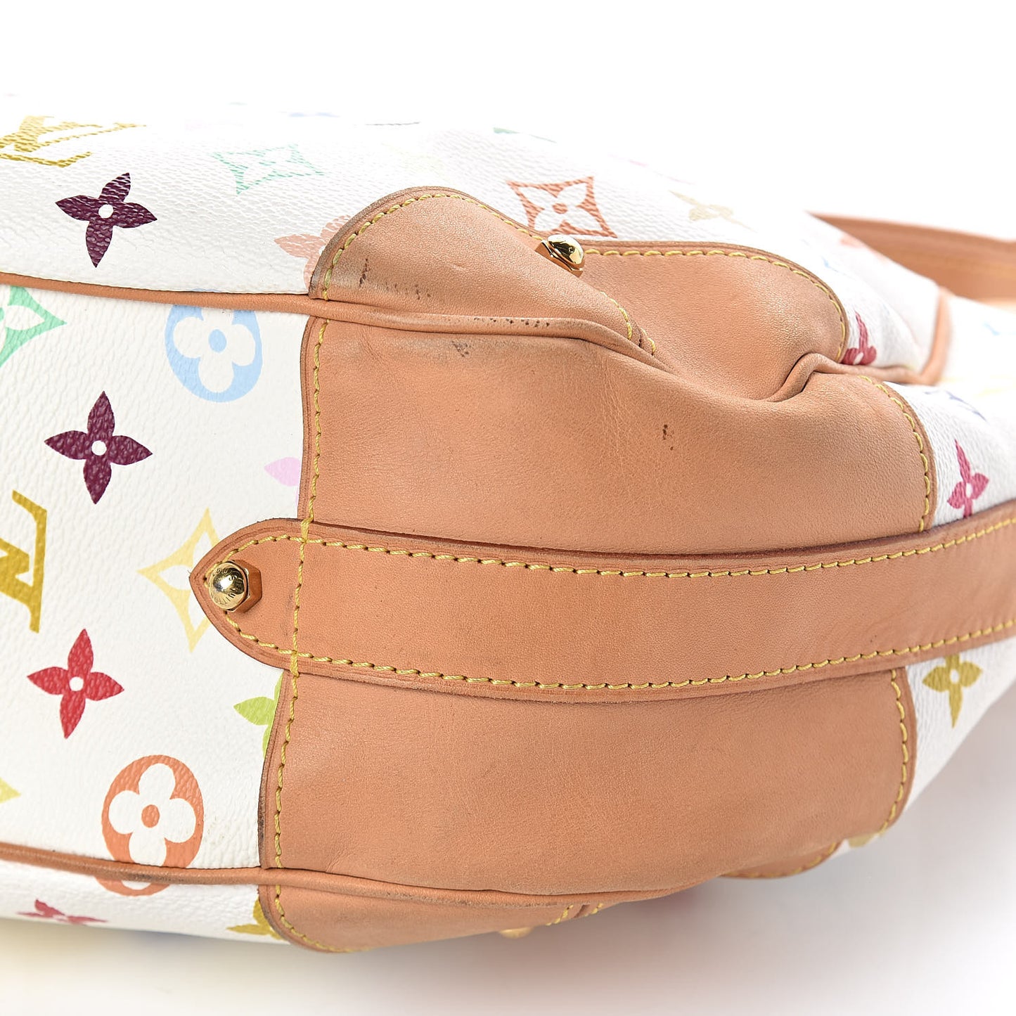 Monogram Multicolor Greta White