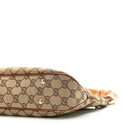 Gucci Monogram Bamboo Anita Top Handle Bag Brown 10 of 11