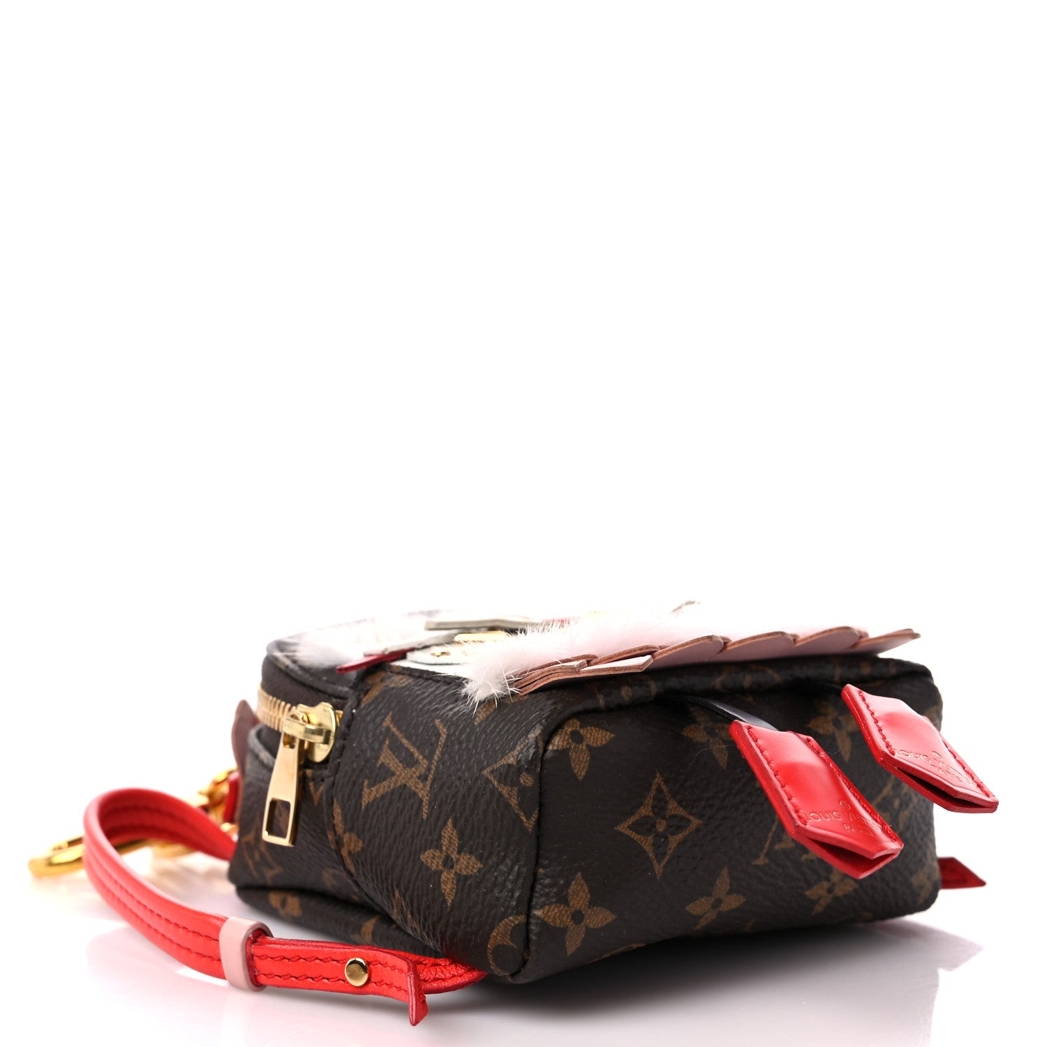 Louis Vuitton Monogram Wild Bag Palm Springs Bag Charm Key Holder 4 of 10