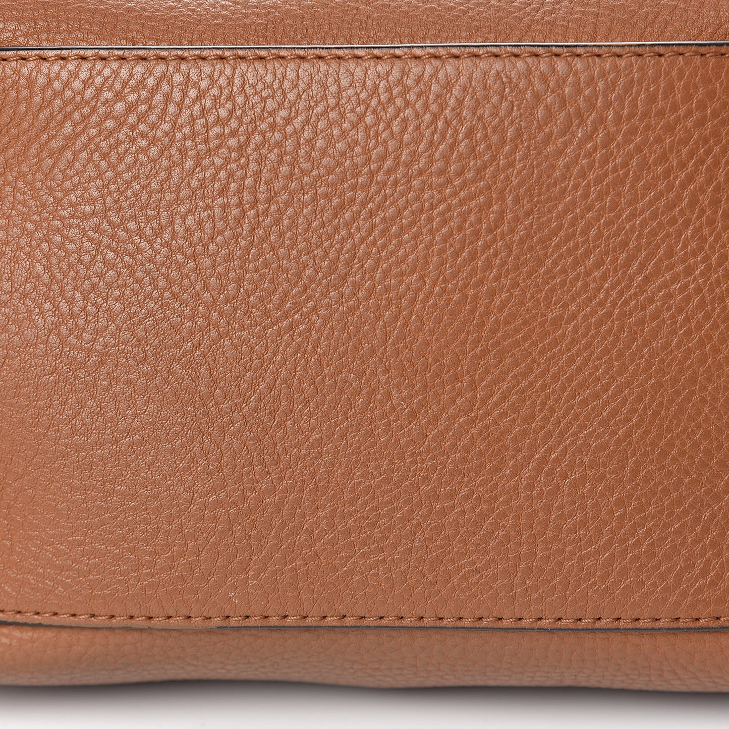 Grainy Calfskin House Check Small Maidstone Saddle Brown