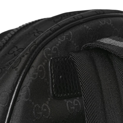 Gucci Nylon Monogram Slim Backpack Black 11 of 12