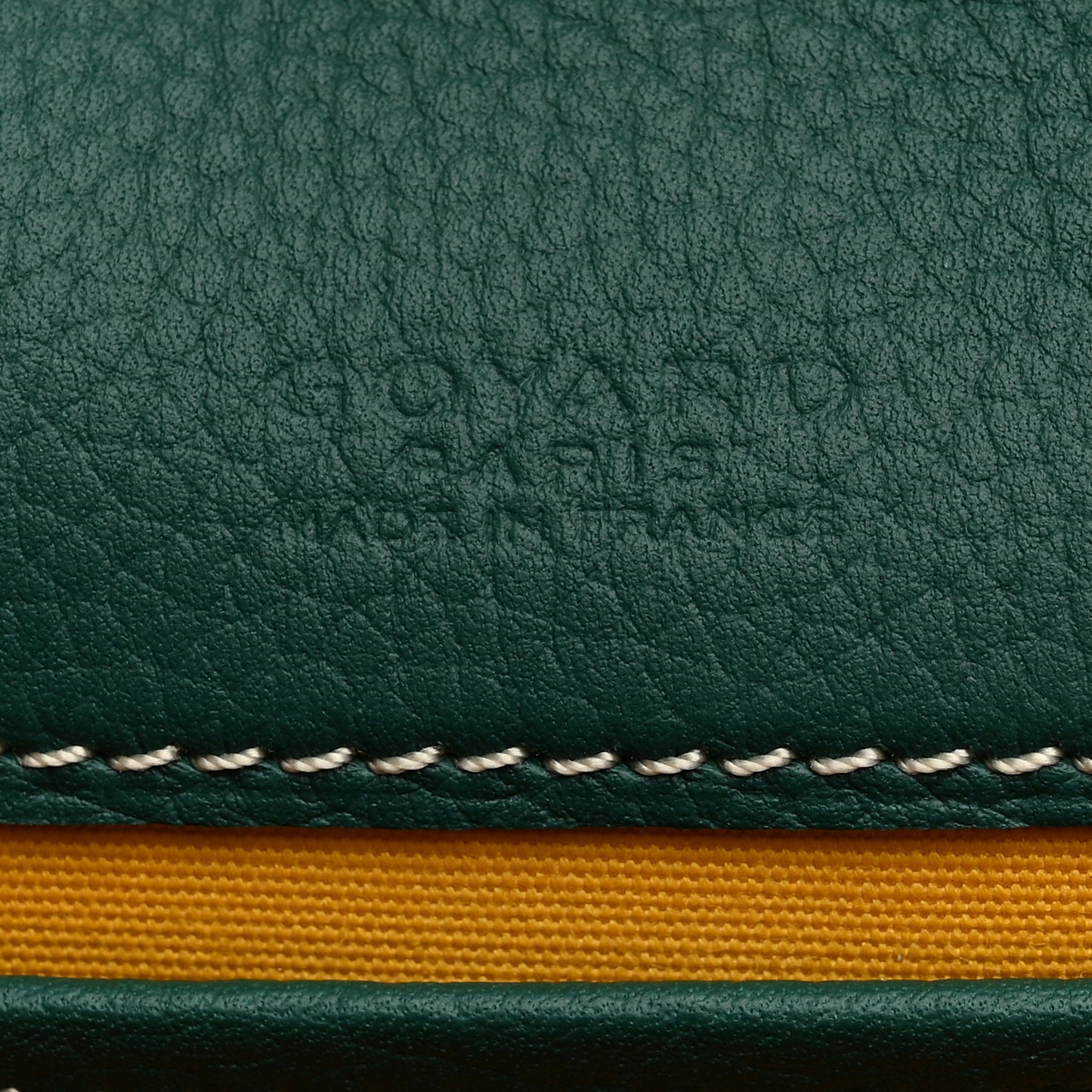 Goyardine Belvedere II PM Messenger Bag Green